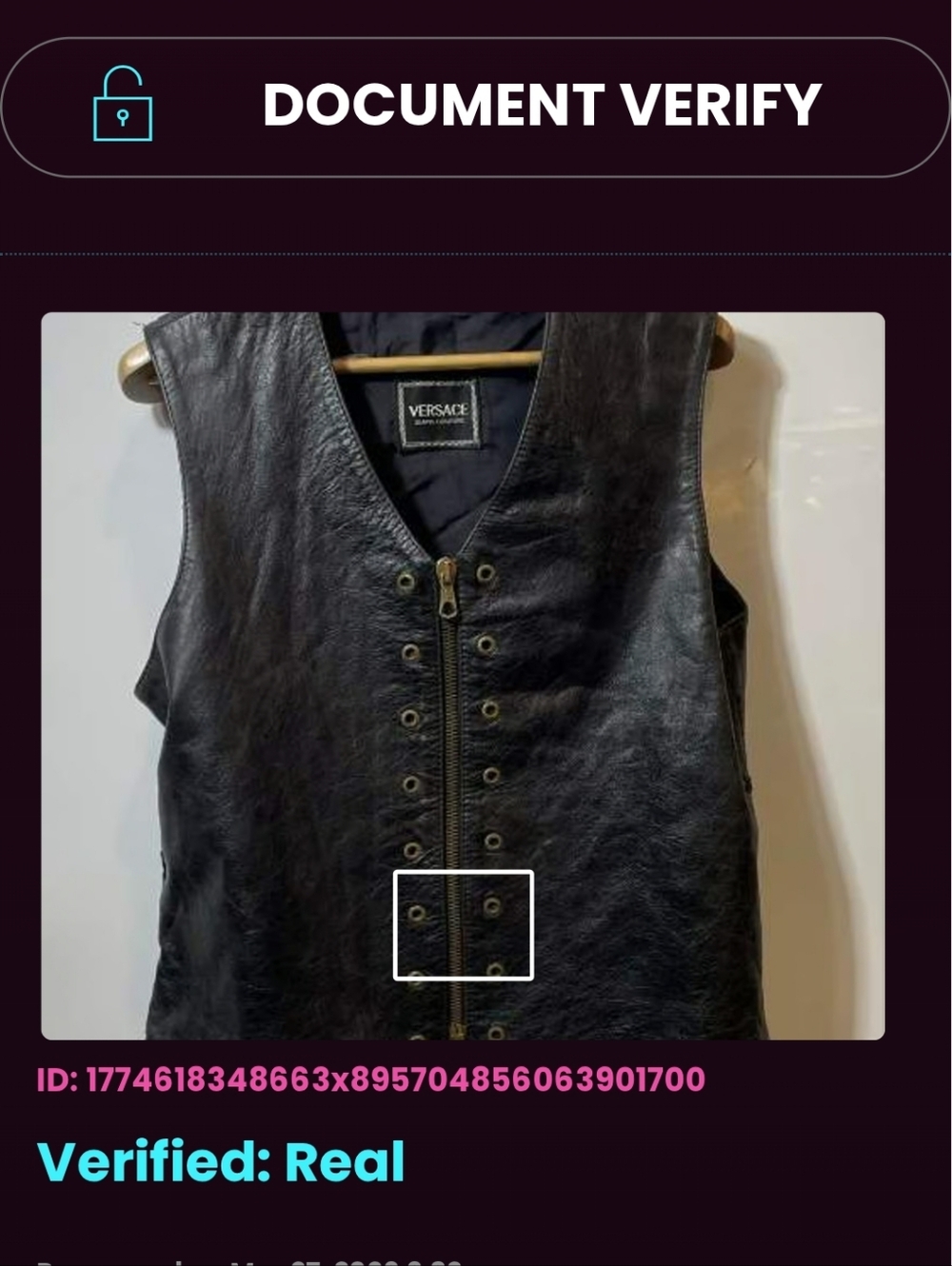 Versace Vintage Ladies Versace Vest - Picture 9 of 10